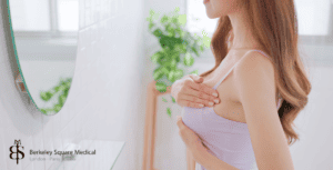 patient after breast reduction