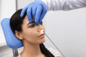 late stage of rhinoplasty recovery