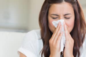 blowing nose after surgery
