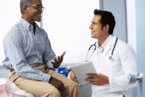 patient travelling to London for surgery