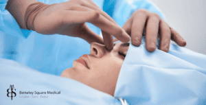 doctor working on columella