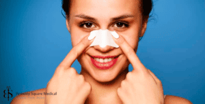 nose protection during recovery