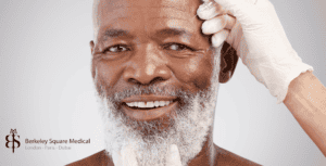 cosmetic procedure for senior man