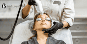 skincare treatment with laser